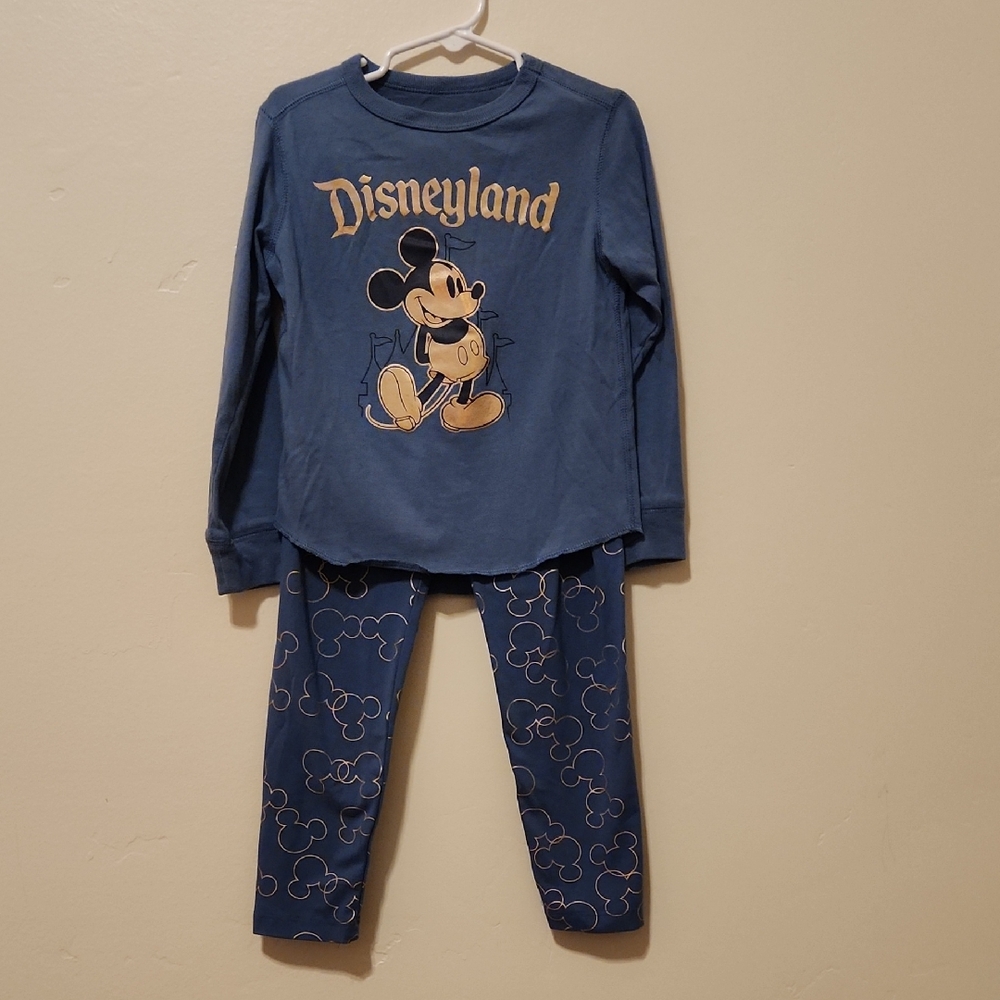 Disneyland Kids Pajama Set - Blue with Mickey Mouse